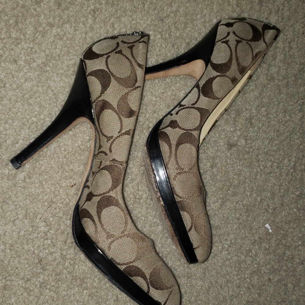 Coach Heels.